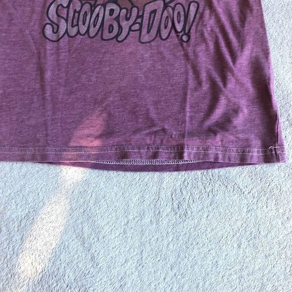 Scooby Doo Purple Vintage Inspired Kids Graphic T-Shirt - Picture 7 of 8